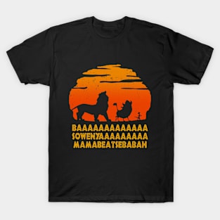 Baaa Sowenyaaa Lion African King T-Shirt